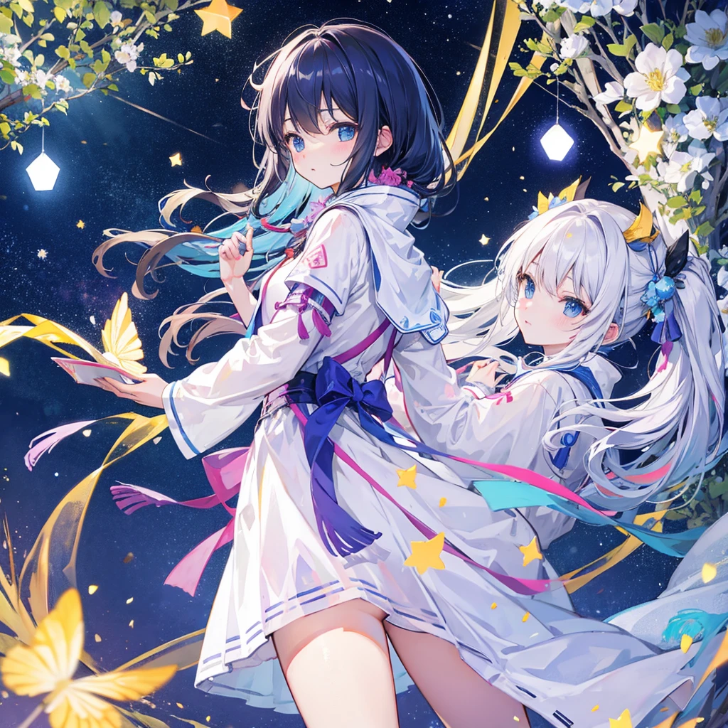 Tanabata night sky for two