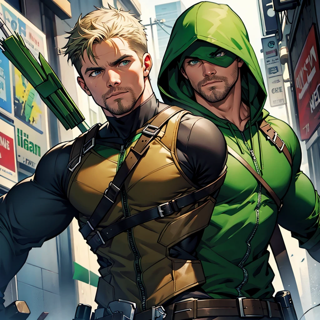 Stephen amell as green arrow 