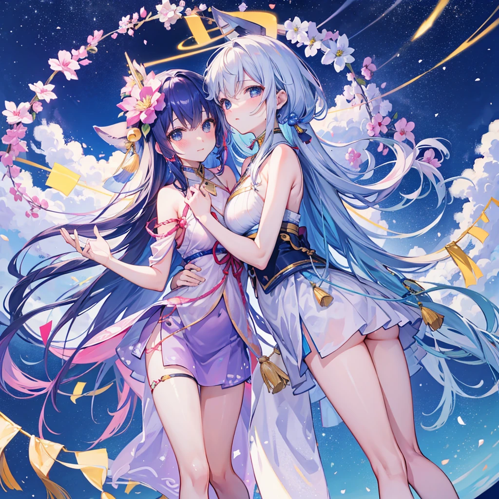 Tanabata night sky for two