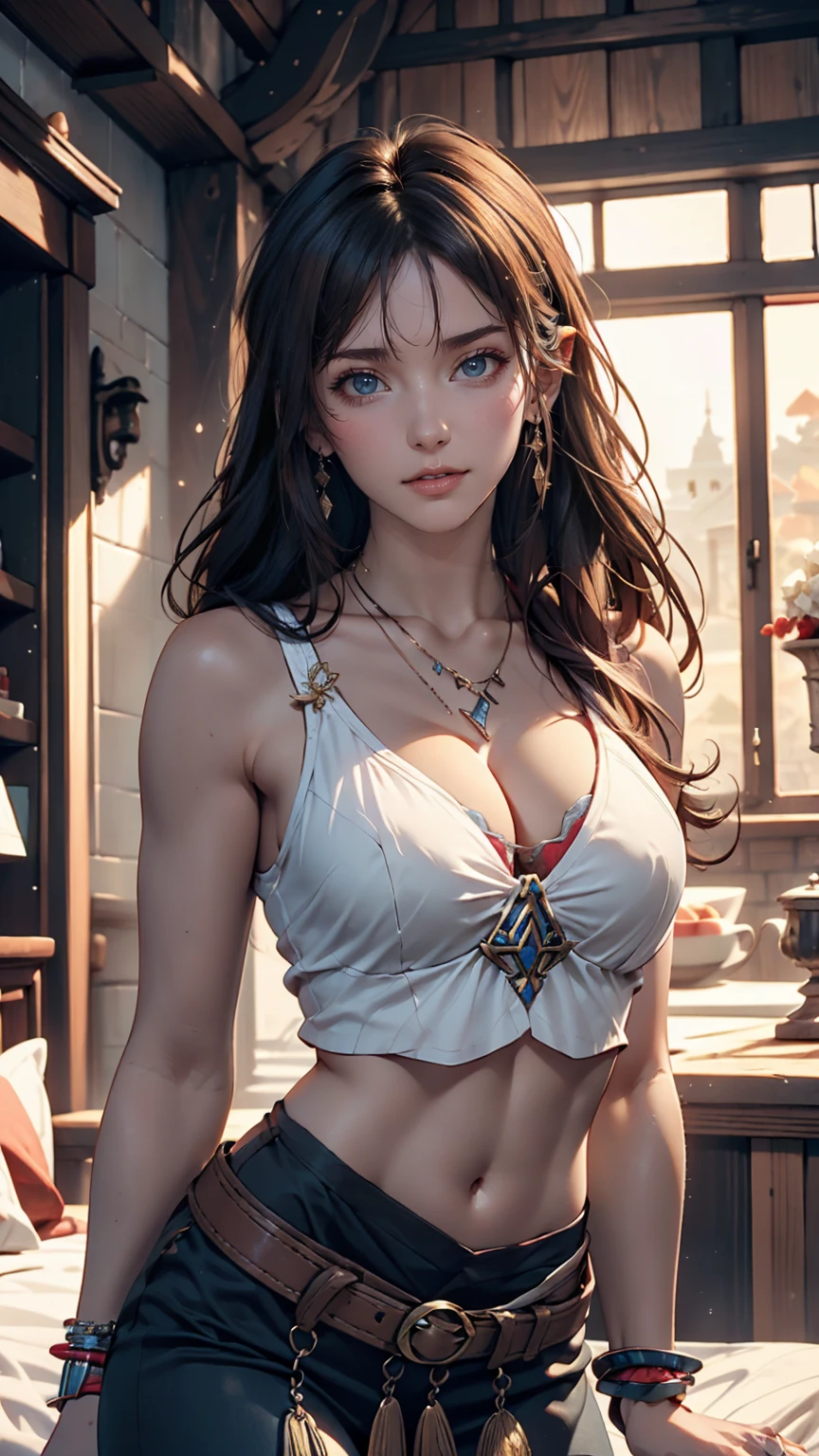 masterpiece, Highest_quality, One girl, alone, Princess Zelda, Nintendo, The Legend of Zelda, album、Sexy proportions、erotic、adult、Narrow waist、Narrow waist、Accessories on your wrist、necklace