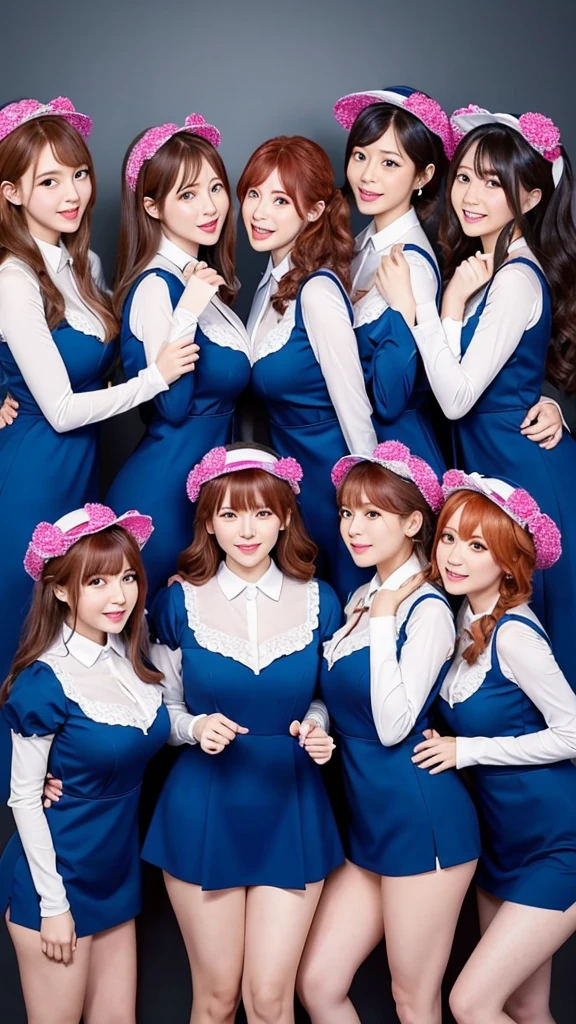 AIBeauty、リアルBeauty、Big Tits、The Quintessential Quintuplets Costumes、Leaning forward