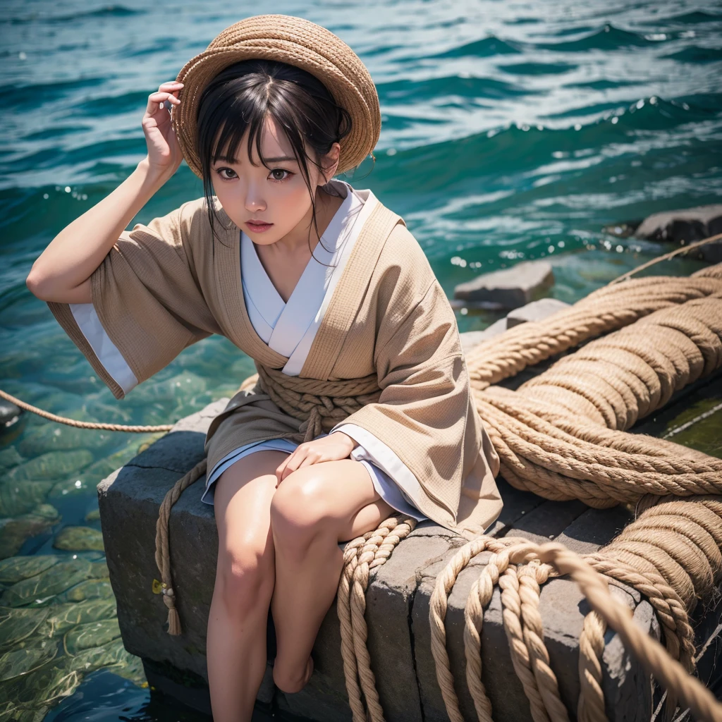 High quality, 8K Ultra HD, japanese rope 