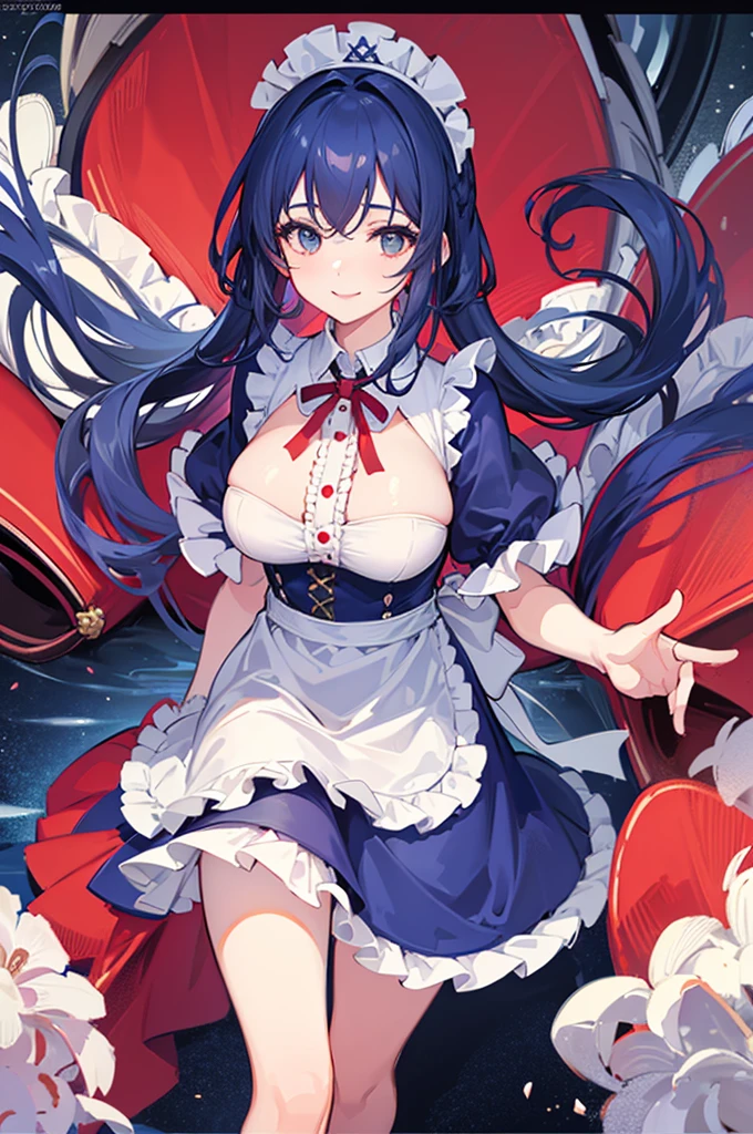 best qualtiy、masterpiece、tchibi、From Side, 1girl in、full body Esbian、dynamicposes、Santa Claus Girl、santa claus、A smile、kawaii、kawaii eyes、round and large eyes、a purple eye、tongue、Stick out the tongue、I have my mouth wide open、You can see the inside of the mouth、teak、lip、Santa Clothes、Santa hat with rabbit ears、Colossal tits、cleavage of the breast、micromini skirt、heart mark、