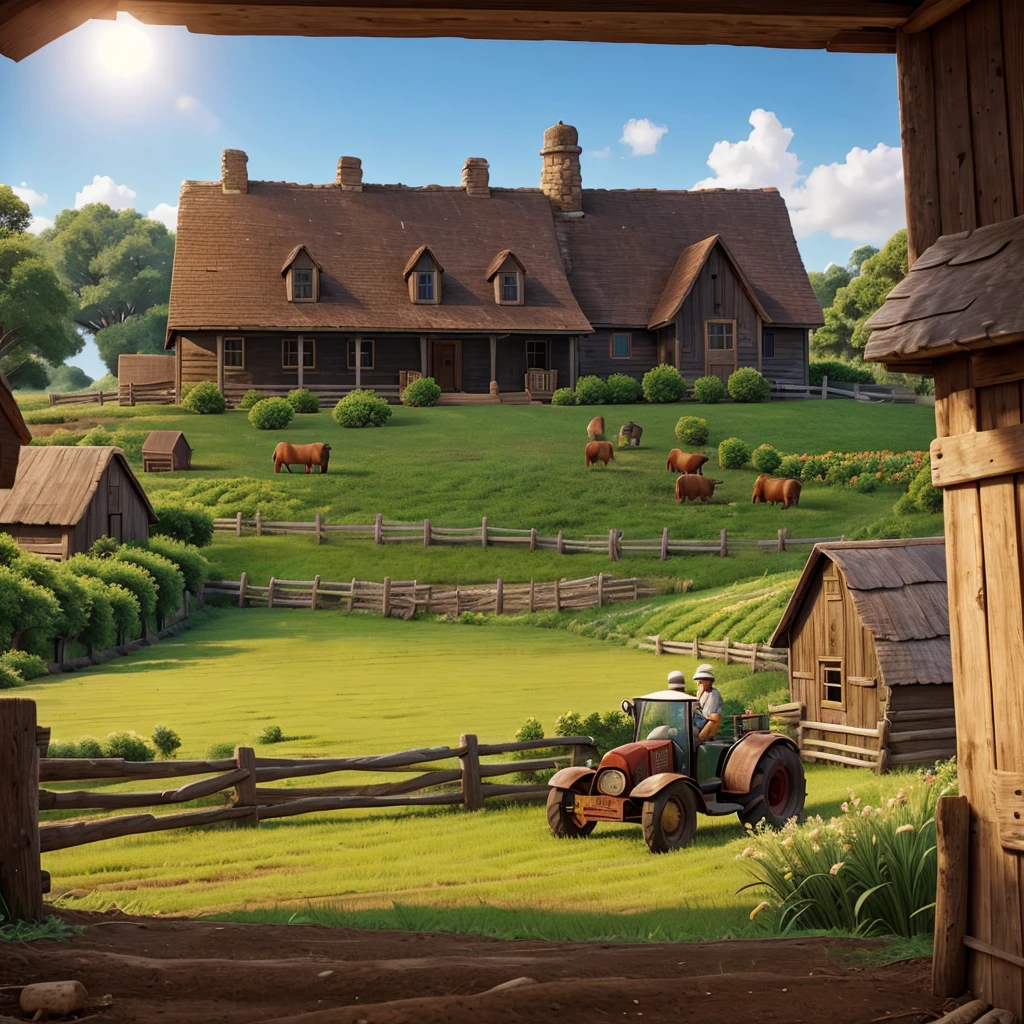 A old farmers mind a idea.