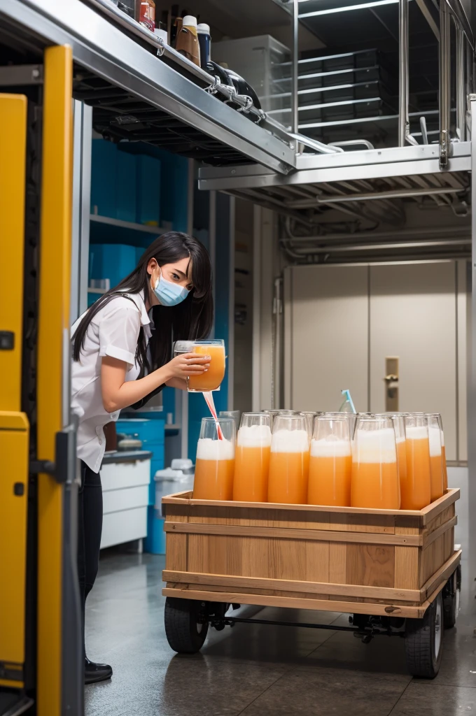 Drink being delivered to become an experiment in the backrooms