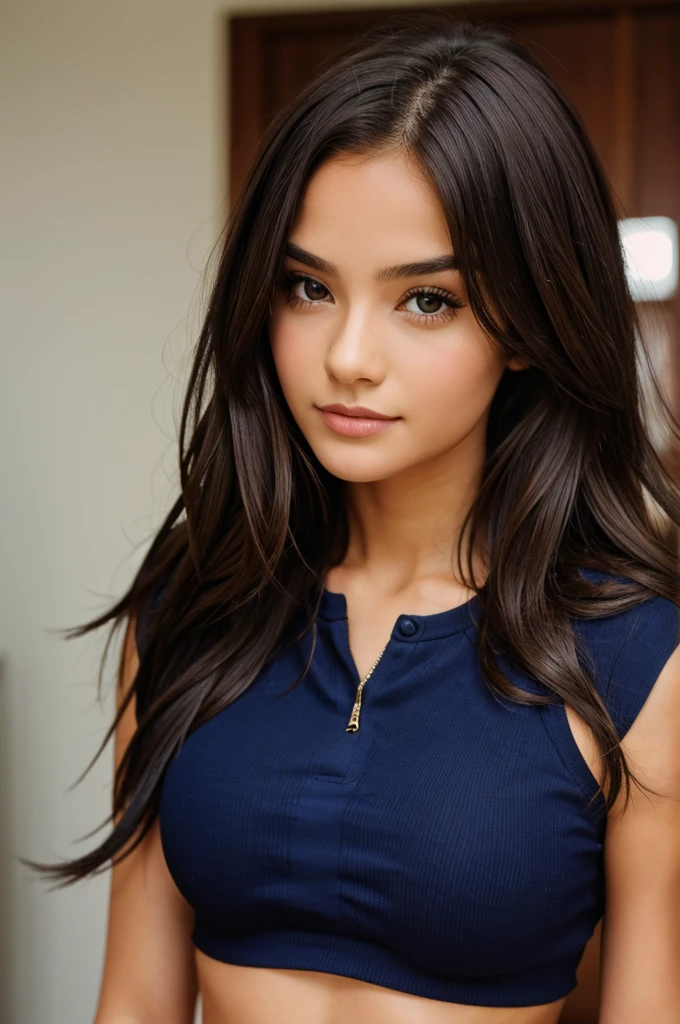 One girl