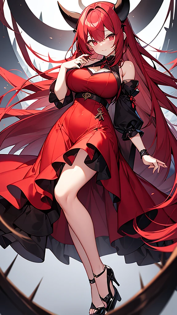 "((Rosaria Genshin Impact)), ultra high res, best quality, 8k resolution, 1girl, ray tracing, intricate details, (simple) and pretty background, vivid roses, (stunning) red hair, (huge breasts), wide hips, (piercing) red eyes, nun in an intricate pose.", BalenciagaStyle