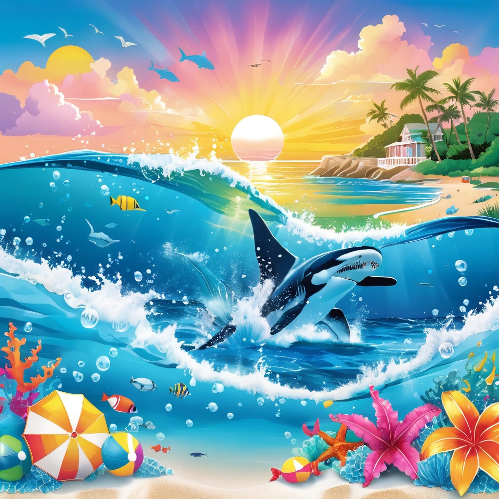 It's summer It's the ocean It's a swimsuit