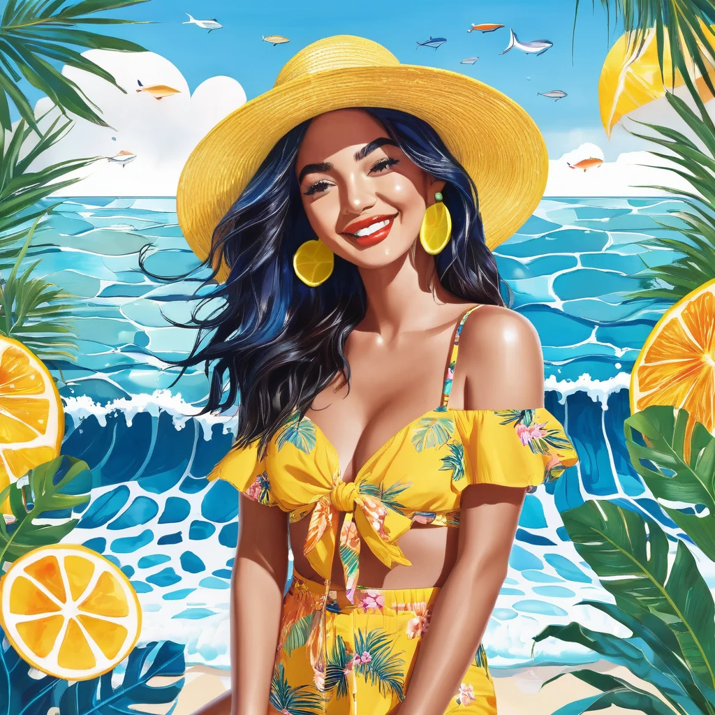 It's summer It's the ocean It's a swimsuit