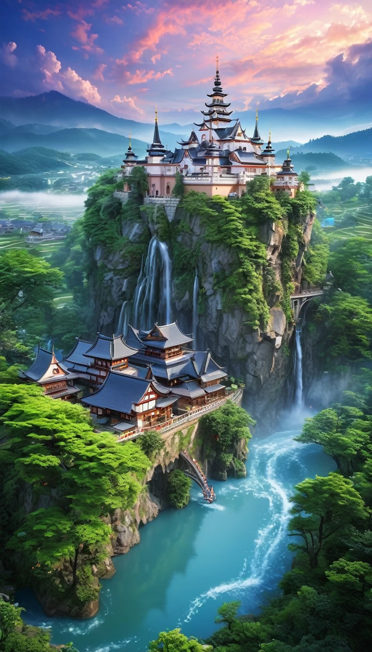 Realistic high quality photos、A magnificent view created by nature、Fairytale castles and gardenajestic religious and traditional architecture、Sparkling starry skies and miraculous natural phenomena、The world is full of unimaginable scenery.。 Apricot Village reminiscent of a paradise、rain季の間だけ現れる湖、地下へと降り注ぐwaterfall、An eternally burning gas hole、A castle surrounded by a sea of clouds、A castle with a vampire legend、A bridge built by making a deal with the devil、A church built without a single nail、The temple where the workers of hell crawl、A white basin where time stands still、Ice that shines like a jewel、Methane gas frozen lake......、waterfall、rain、thunder、