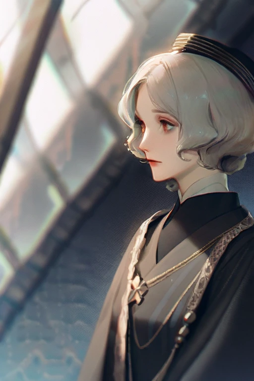 ((Лучшее качество)), ((шедевр)), (подробный), A girl with great sadness in