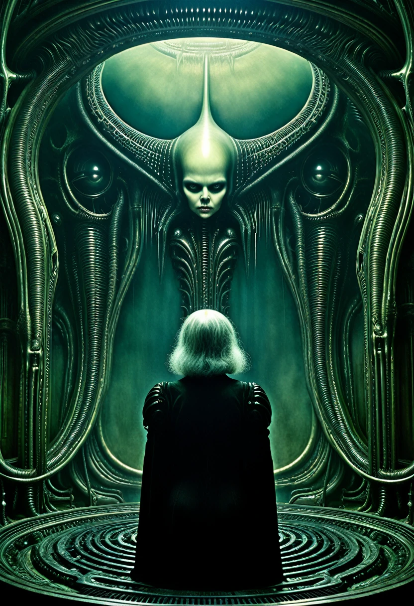 The world is going wrong, 8K, HR Giger & marc ryden, horor