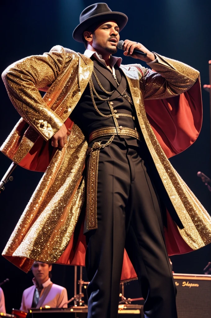 I want images of THE ERAS TOUR costumes but that a man can wear them.