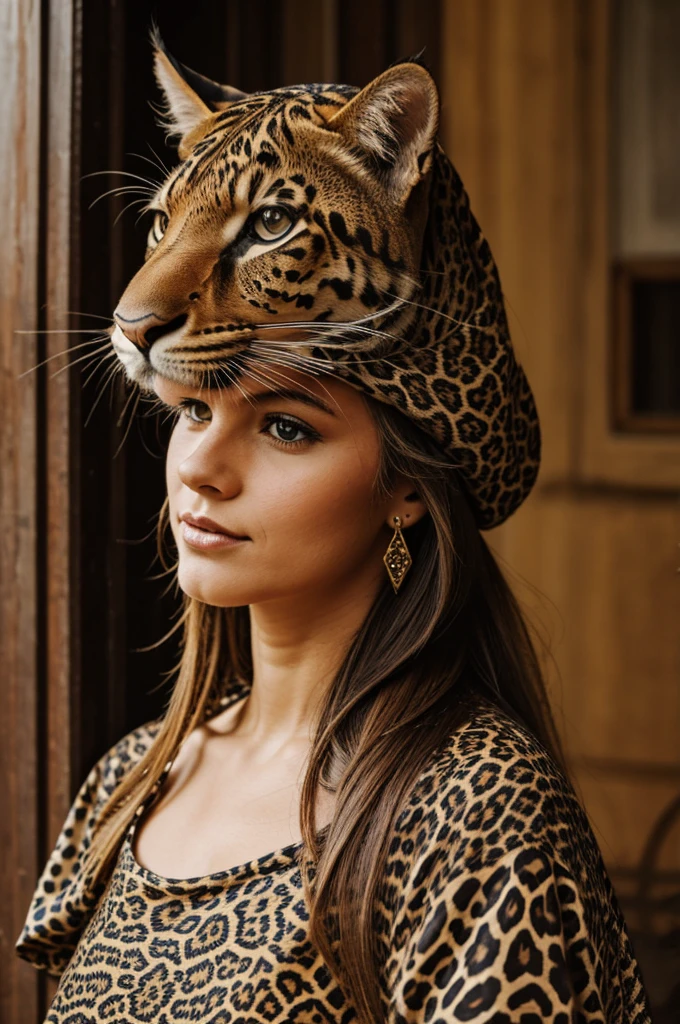 Jenena a woman with animal features