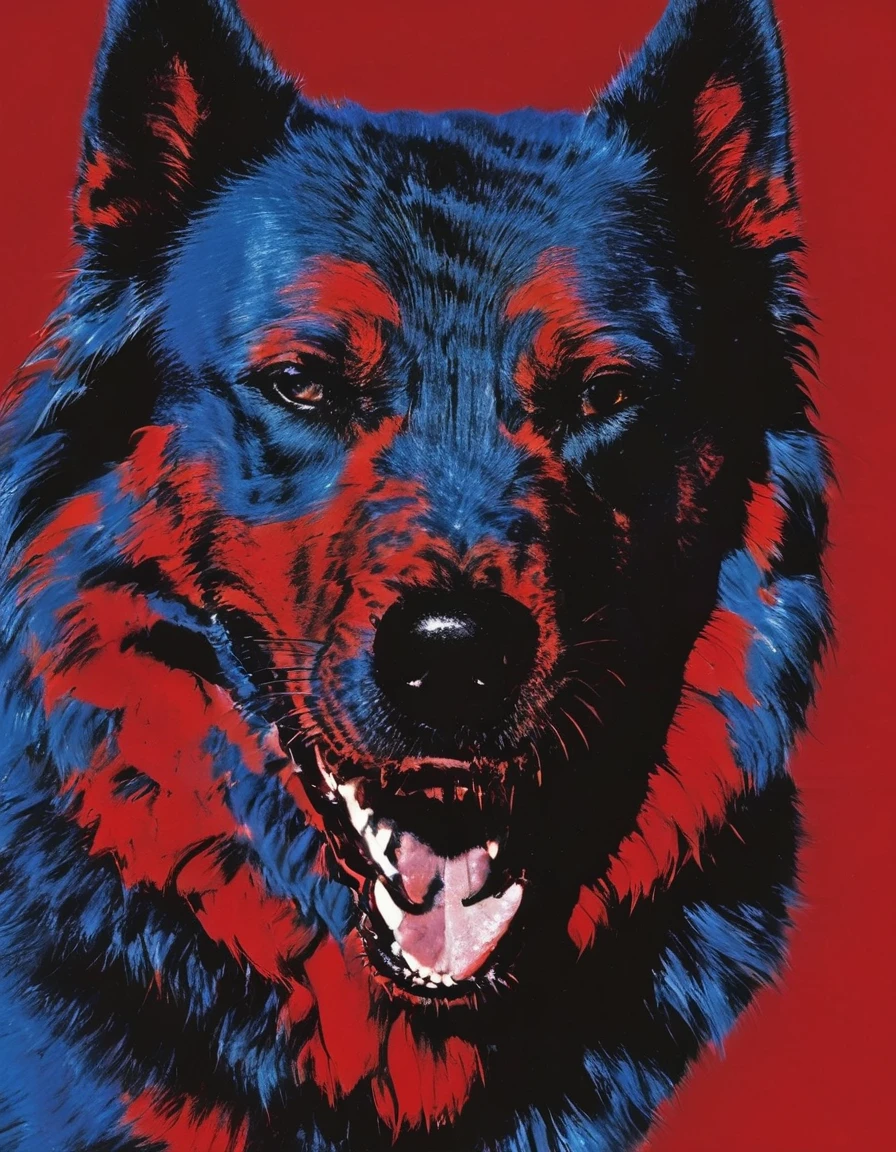 dog in RedV style