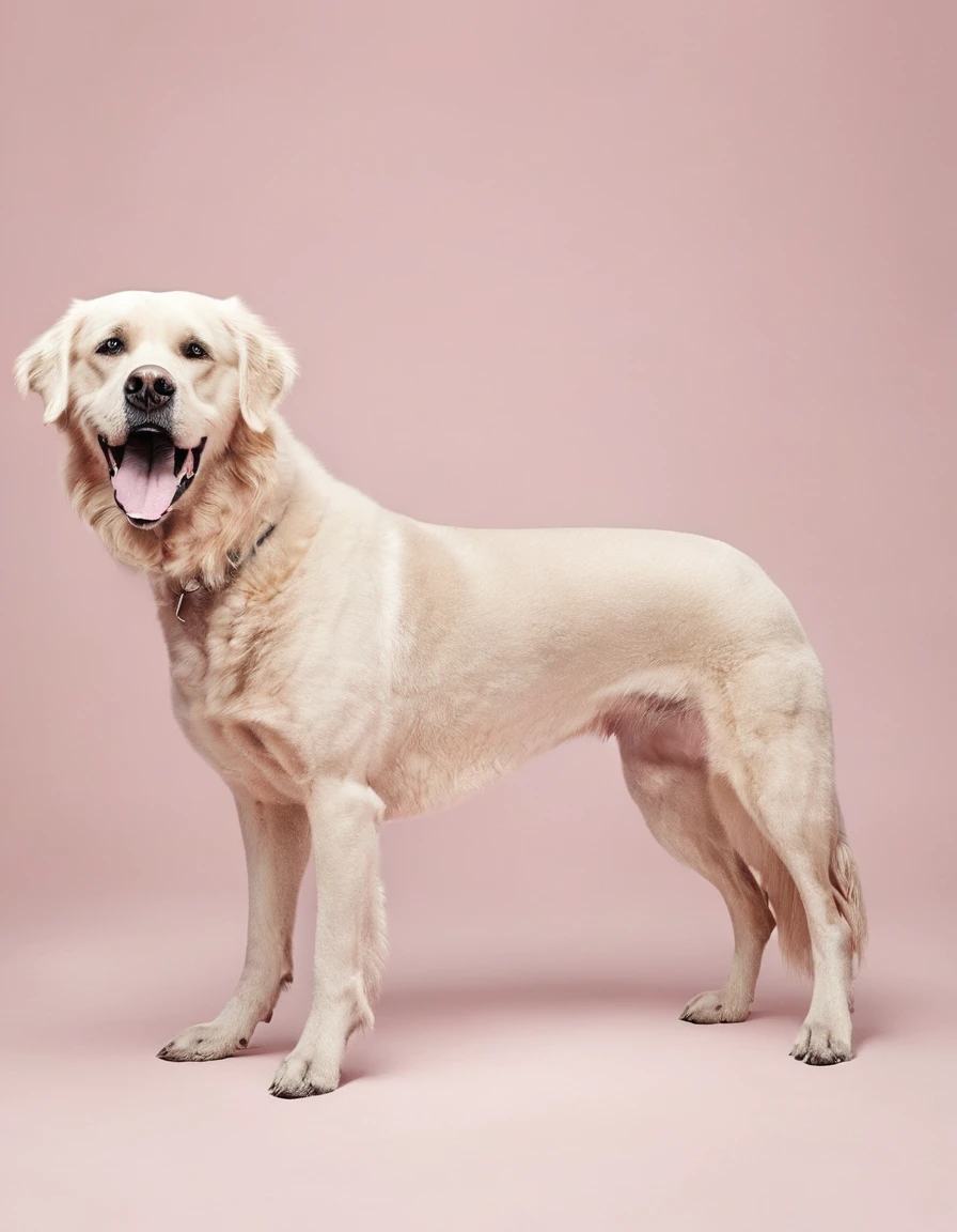 fashion photography of giant dog