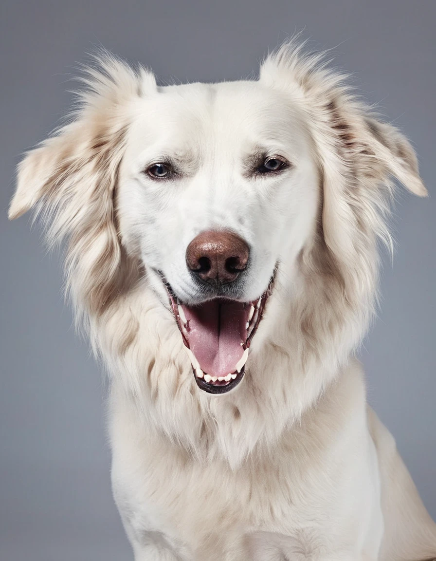 fashion photography of giant dog