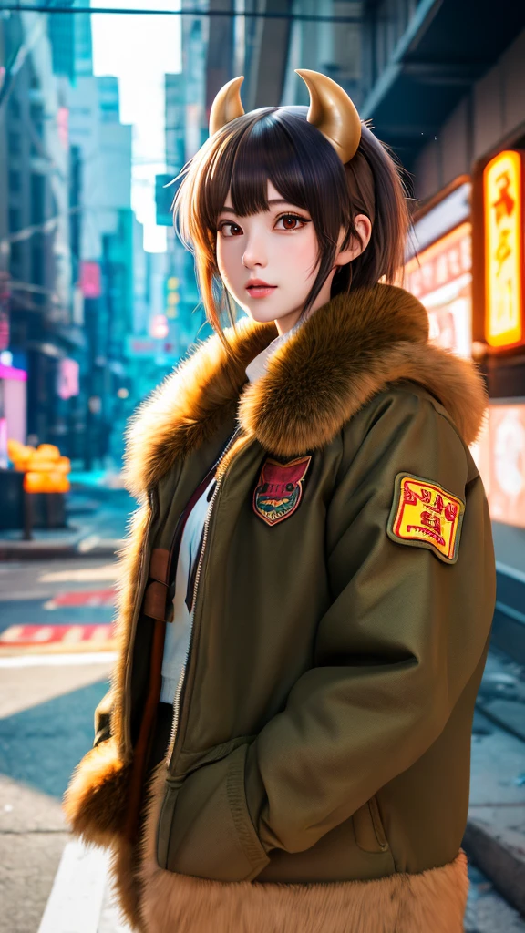 Anime works (Highest quality, 4K, masterpiece:1.1), (realism, Realistic:1.4),Ray Tracing, ハイパーrealism, Soft Lighting, Detailed Background, Film Grain, (detailed fur texture:1.3)、
break
(Anthropomorphic Buffalo）, ((military clothing:1.2)), In a destroyed city after a nuclear explosion, running, Overlooking from the hill, Should I hold my gun?？, Angry expression, I can see the fangs（Perfect Anatomy）, （feet）, （Aurora）, （close:1.3） . Anime Style, Key Visual, Uplifting、 
Studio Anime, Very fine, High quality photos, 3-point lighting, Strobe with softbox, 4K, Canon EOS R3, High resolution, Smooth, Sharp Focus, High resolution, Award-winning photo, 80mm, F2.8, Me eh

