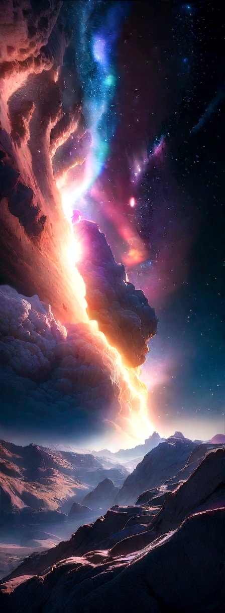 Crystal Rose, Fantastic, Milky Way, Cleanliness, Sparkling, Sparkling, Splendor, colorful, Amazing photo, Dramatic lighting, Photorealism, Super detailed, 4K, Depth of written boundary, High resolution