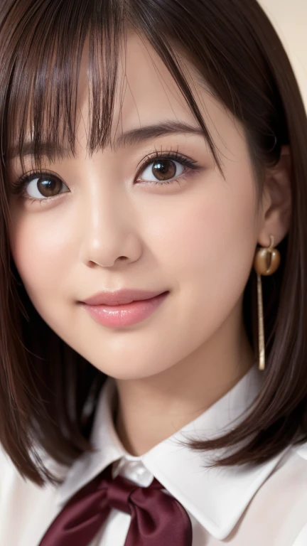 （masterpiece）、(Highest quality:1.5)、(Photorealistic:1.2)、(Surreal), (High resolution), (Realistic), (Post-processing),(Sharp focus), Sharp focus:1.2,Backlight, (Improvement of quality:1.4), (Narrow waist)、Big Ass、((Perfectly detailed five-fingered hands)),（Anatomically correct body）、((1 female:1.4))、Japanese、Realistic Skin、（Small chest：1.4）、Bust size is A cup、Pretty woman with perfect figure:1.4,(from the front:1.5), (Enhances the beauty of skin texture:1.1),No makeup、美しいBlack Hair、The best smile、Natural color lip、(Small Mouth:1.4)、The mouth is not open、Thick lips、(Oval Face)、Even bangs、Hide eyebrows with bangs、((33-year-old woman))、Bob Hair、Hair blowing in the wind, (Black Hair, Iris, Watery eyes, Shining Eyes, Bob Cut Hair, Small earrings,), Hair behind the ear、No makeup、(Drooping eyes)、(((One lovely woman)),((A big friendly smile)),(( Small breasts,Small breastsの谷間)),((((Plump Cheeks)))),((whole body：1.５)),very cute,(Baby Face),高級restaurantで、full-course dinner、Wine Party、Bright image、The beauty of wine, Beautiful Face, red wine 、Appetizers、Italian food、Wine bottle、Champagne、sparkling wine、(slimな顔), (The body is slim),restaurant, White wine, slim, wine glass, 中央に置かれたwine glass, Beautiful fine grain, Depth f/2,saturation, High Contrast, Strong light and shadow,Moist Body:1.5、3D texture、Delicate eyes、((In front of the food on the table：1.5)）、White collar shirt and tie、erious expression