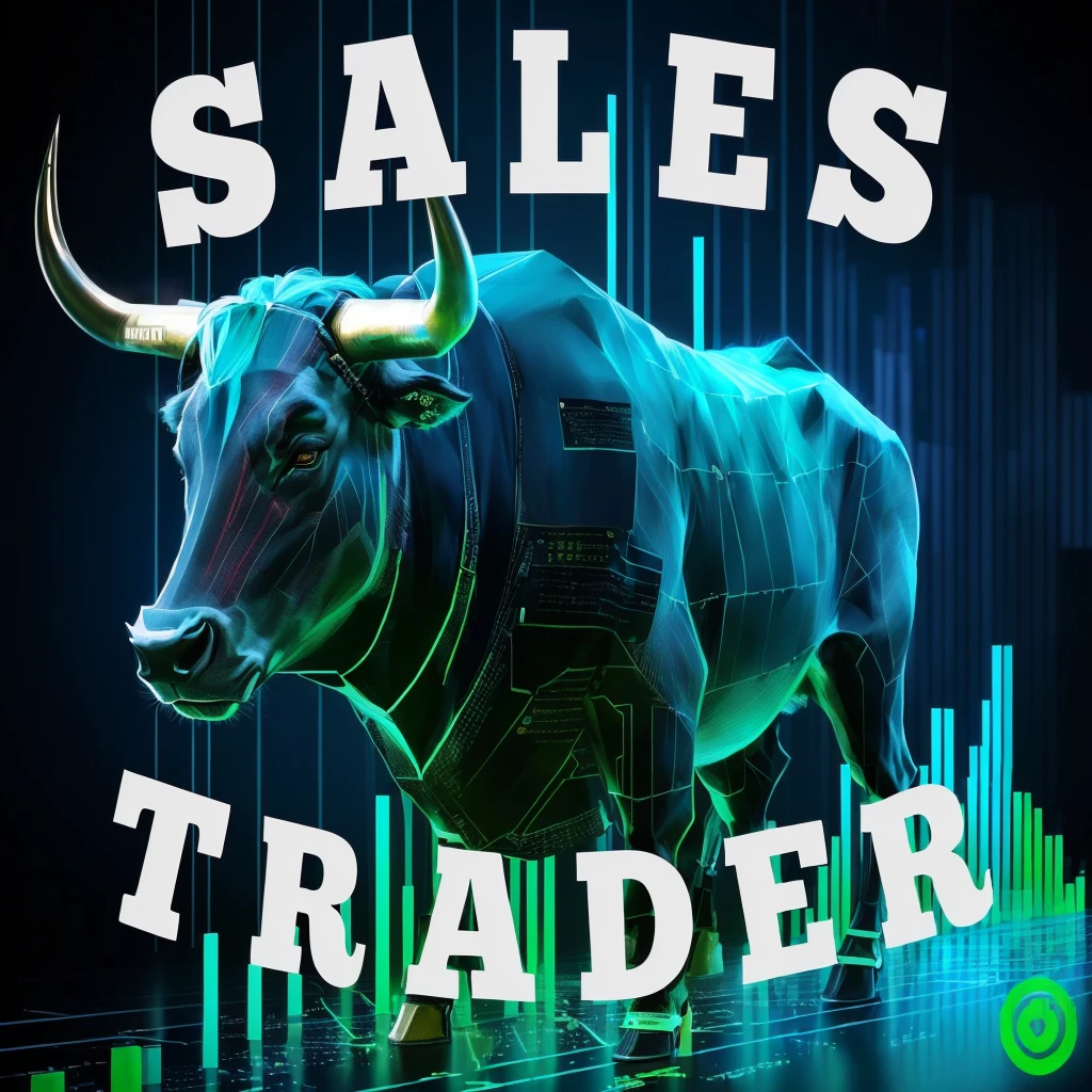 there is a bull that is standing on a chart with the words headbands trader, traders, negotiation, headbands, negotiation stocks, best in stock from Adobe, 🤬 🤮 💕 🎀, 🕹️ 😎 🚬, hyper bullish, por Gwen Barnard, bull, trending ，, cgtrader, an epic and majestic merchant degen, by Sam Dillemans, business offer meme