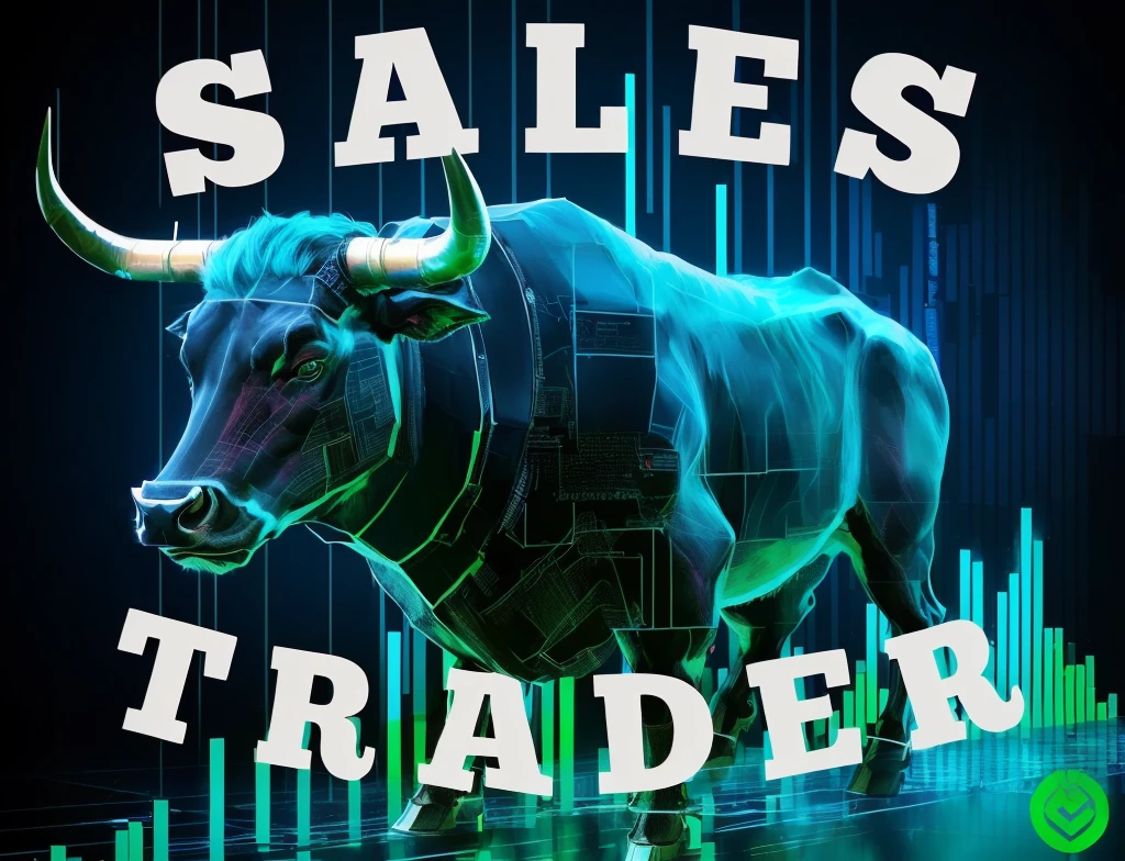 there is a bull that is standing on a chart with the words headbands trader, traders, negotiation, headbands, negotiation stocks, best in stock from Adobe, 🤬 🤮 💕 🎀, 🕹️ 😎 🚬, hyper bullish, por Gwen Barnard, bull, trending ,, cgtrader, an epic and majestic merchant degen, by Sam Dillemans, business offer meme