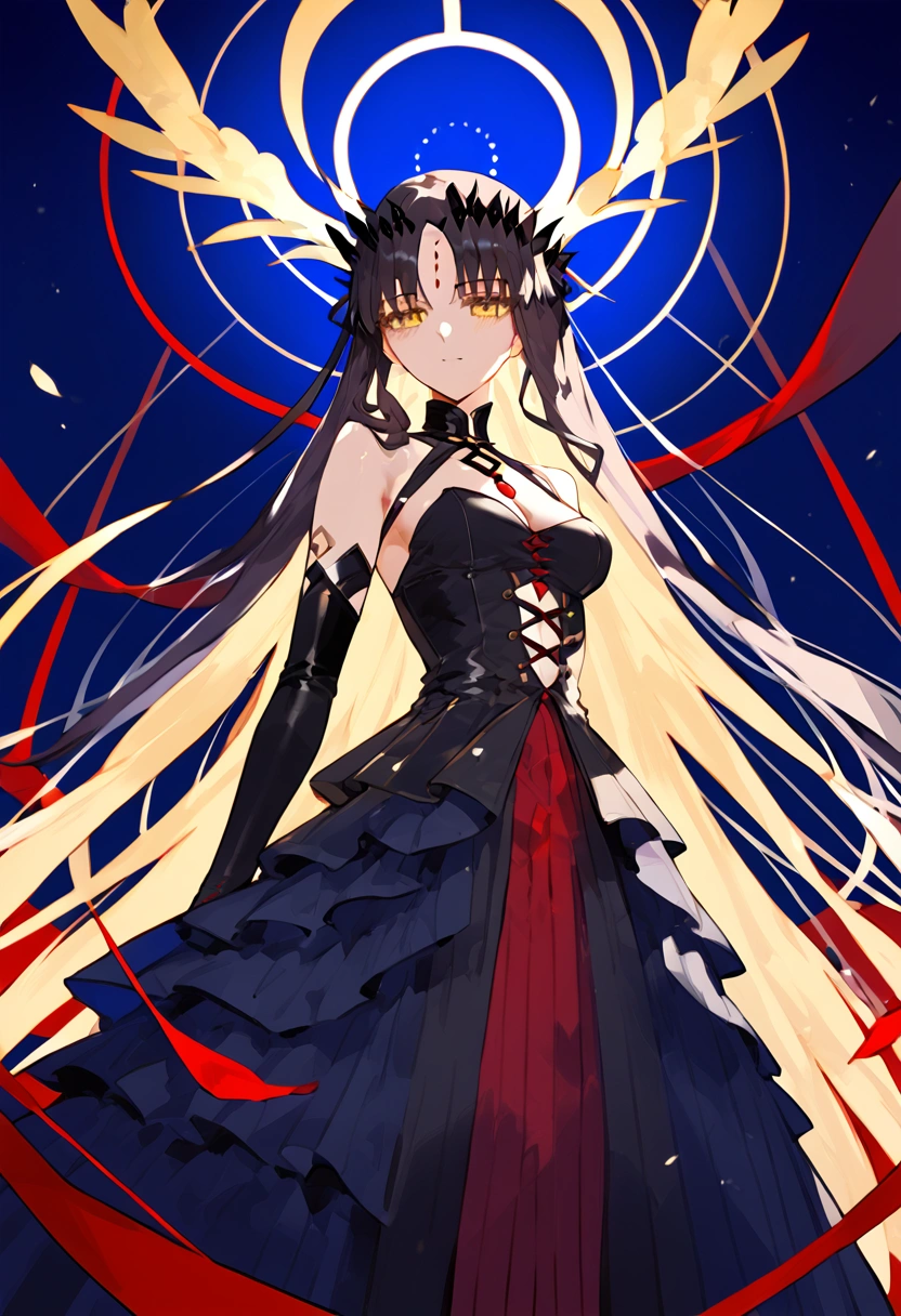 anime artwork, score_9, score_8_up, score_7_up, score_6_up, score_5_up, score_4_up,sessyoin_kiara, fate_(series), 1girl, black_hair, yellow_eyes
\\\\\\ \\\\\ ,
