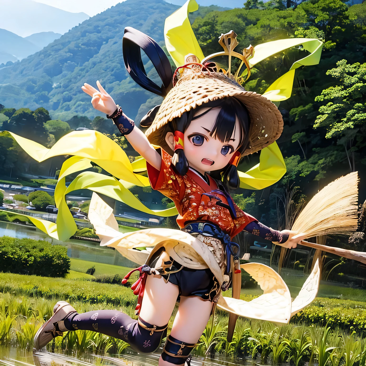 Sakunahime Paddy field Japanese mythology god clothes