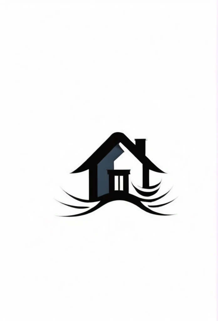 Stylish logo of a Japanese home renovation company
A cool logo with a modern, stylish house silhouette with a design that resembles a stroke of calligraphy
Pretty cool
chic and modern design
White background