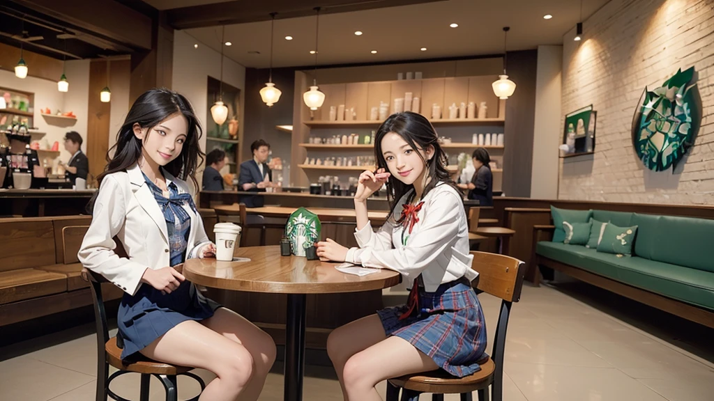 8K、RAW Photos、Highest quality、Super detailed、Super Resolution、Ultra HD、8K壁紙、Amazing details
((A girl in a blazer uniform ((White blouse with formal collar, Blue Blazer,
Red Check Skirt, Red checkered ribbon on blouse)), Complete limbs, Full Finger, ))
(((((((Inside the Starbucks store、16-year-old high school girl)))))))、((((((Sit down and eat cake、Drink coffee、smile))))))、((Heart Necklace))
((Emphasize cleavage))
Modern and sleek design:Interior design using natural materials、Many of the designs are warm and made using wood and metal.。
Large windows:自然光をたっぷり取り入れるためのLarge windowsがあり、Providing a bright and open space。
Green Interior:Potted plants are effectively placed、It creates a relaxing atmosphere。
artwork:Works by local artists、Starbucks-related art on display。
Cozy seating:Cushioned chairs and sofas、Bar sheet etc.、A variety of seating options available。
Open kitchen area:Being able to see how drinks and food are made、We provide peace of mind and transparency。
Unique lighting:Antique lamps and chandeliers、Modern lighting fixtures are used。
Comfortable background music:Relaxing music is playing、A comfortable space is provided。
Free Wi-Fi and charging spots:Many tables are equipped with power outlets.、Convenient for work and study。
Customizable menus:Menus are provided that can be customized according to customer preferences。
Use of sustainable materials:Eco-friendly recycled materials and sustainable wood are used。
Wide々Table space:一人でもグループでも使いやすいWide々There is a table with。
Community Table:There is a large table where you can socialize with other customers.。
Seasonal decorations:The decorations are themed according to the season.。
Digital Order System:スマホやタブレットから注文できるDigital Order Systemが導入されています。
Design with a local feel:The design incorporates the local culture and characteristics.。
Fragrance production:コーヒーの香りが店内にWideがり、A space that satisfies the five senses has been created.。
Conversation with a barista:フレンドリーなConversation with a baristaが楽しめるカウンターエリアがあります。
8K、RAW Photos、Highest quality、masterpiece:1.2、Super detailed、Super Resolution、Ultra HD、8K壁紙、Amazing details、Photorealistic:1.4、Having fun by the water、Full Body Shot、Full body photo、High-resolution RAW color photos、Professional photos、A scene full of emotion、Very detailed and beautiful、Ultra HD、8K壁紙、Amazing details、Huge file sizes、Highly detailed beautiful girls、Highly detailed face Highly detailed eyes、Extremely realistic skin、 Highly detailed fingers, Highly detailed nose, Highly detailed mouth, Perfect Anatomy, Highly detailed background, Highly detailed clothing, , cute女の子, Famous Japanese Idols, cute, Realistic body, Slender, White skin, Glowing Skin, Slim body, Realistic Face, Delicate eyes, double eyelid,