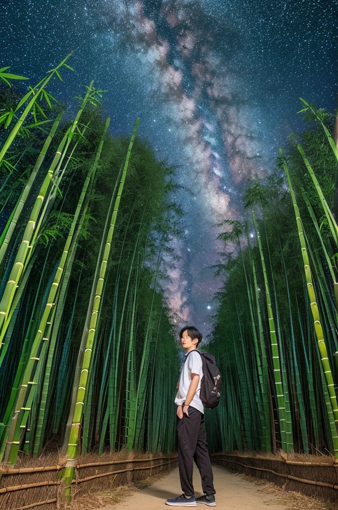 Milky Way Male Hikoboshi Bamboo