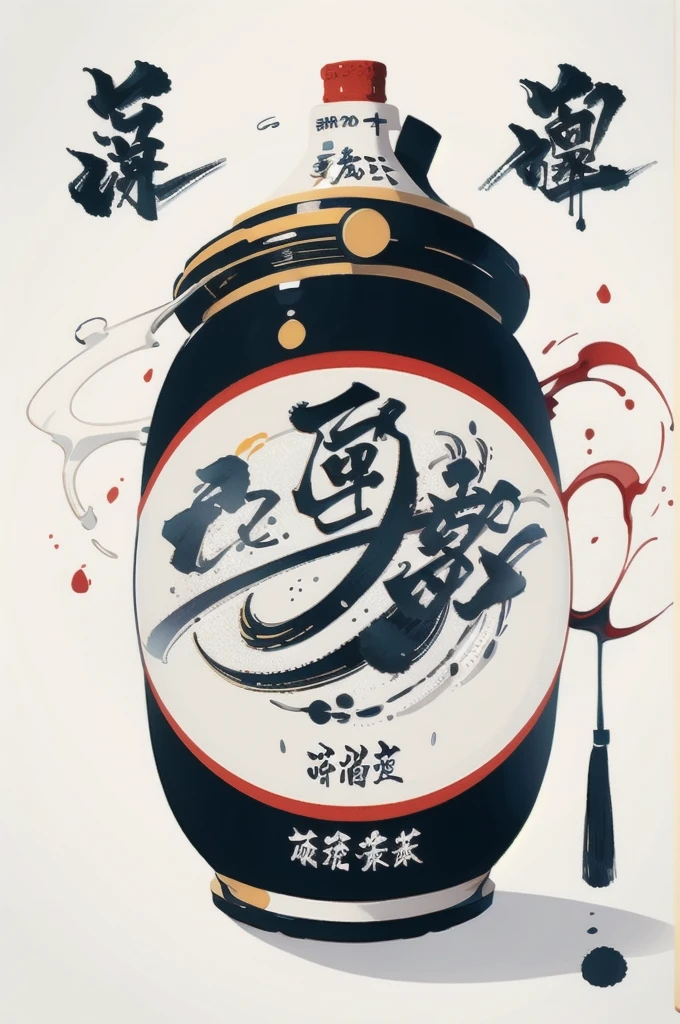 Stylish logo of Japanese sake delivery

A single stroke, calligraphy-like design, silhouette, high-class Japanese sake bottle, stylish from the air, and beautifully pouring sake into the boar mouth

a logo that looks quite luxurious


Pretty cool
chic and modern design

White background