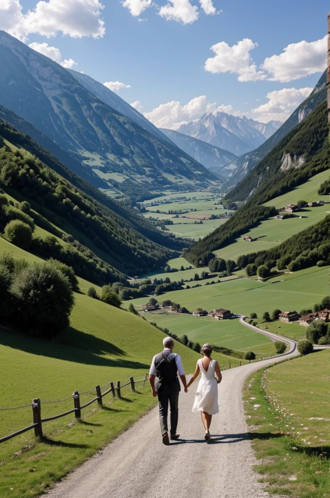 Rolf & Tessa auf dem Weg nach Italien 🇮🇹 durch die Berge in Dessous