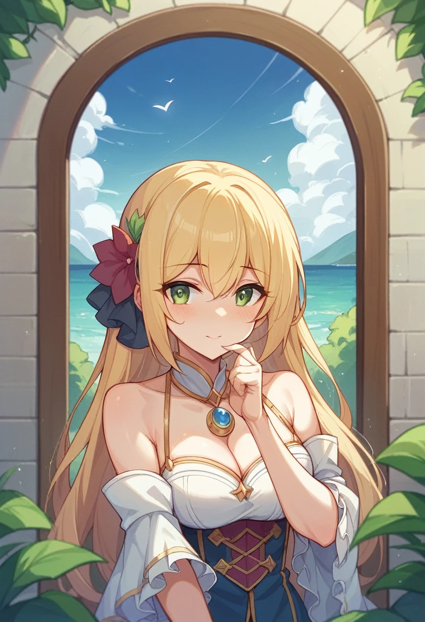 (One girl)、Princess Knight、Blonde、Princess Connect、beautiful girl、say