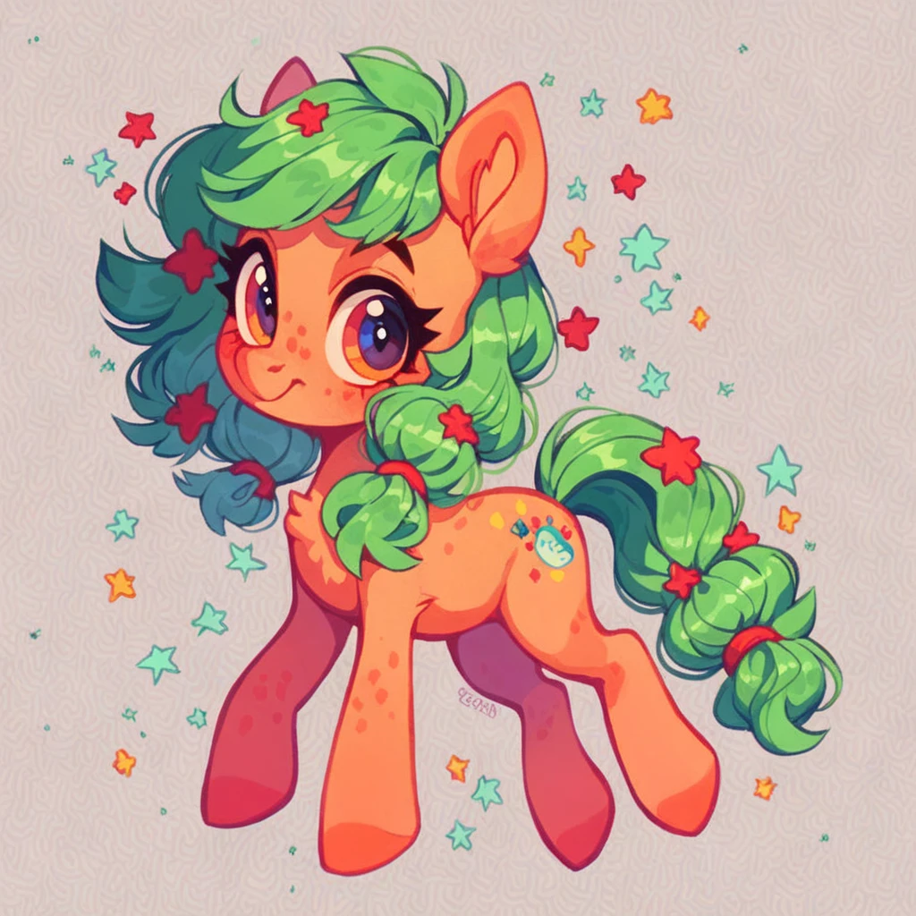 score_9, score_8_up, score_7_up, score_6_up, cute pony portrait, simple background, full body