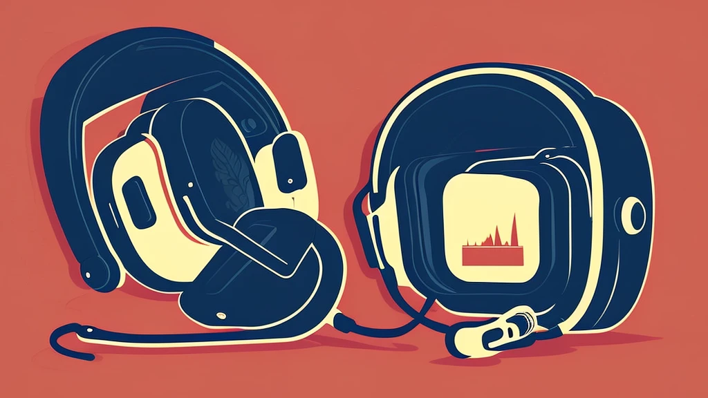Listening to music illustration、headphone、hoodie、smile、Pop atmosphere