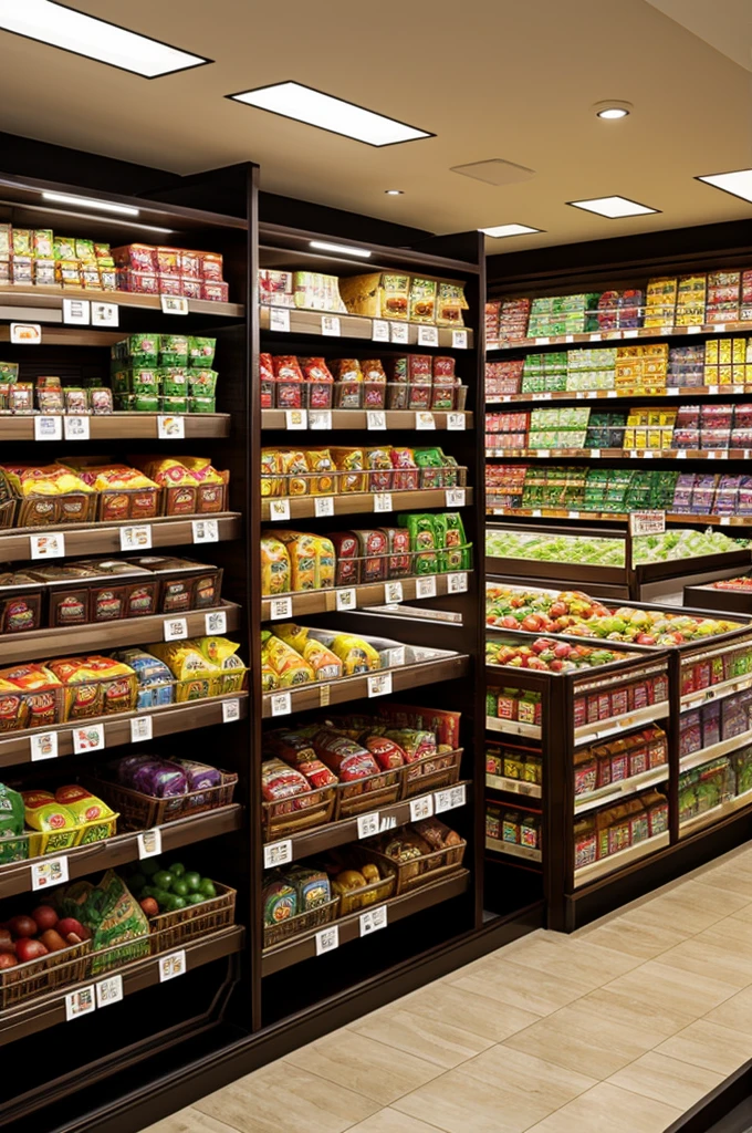 Luxury grocery mart