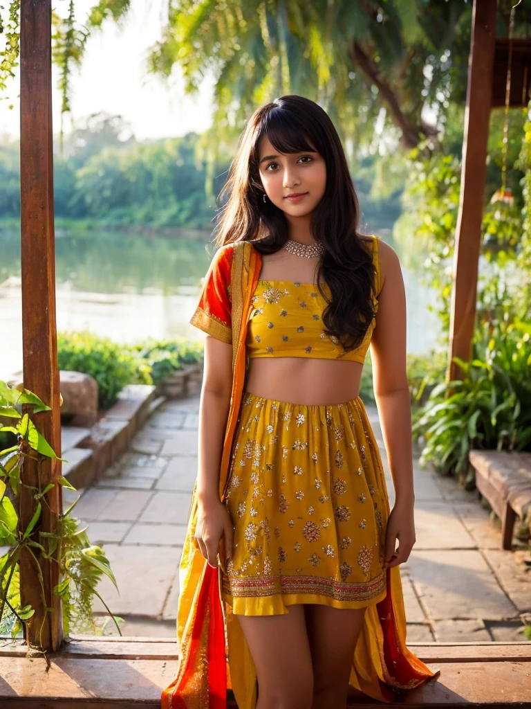  Hot,sexy and Cute beutefull indian girl with wastean dress age 16