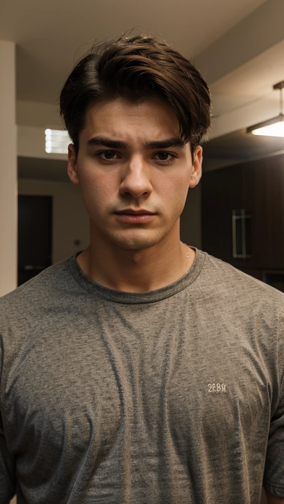 Male 25 years old. upset
