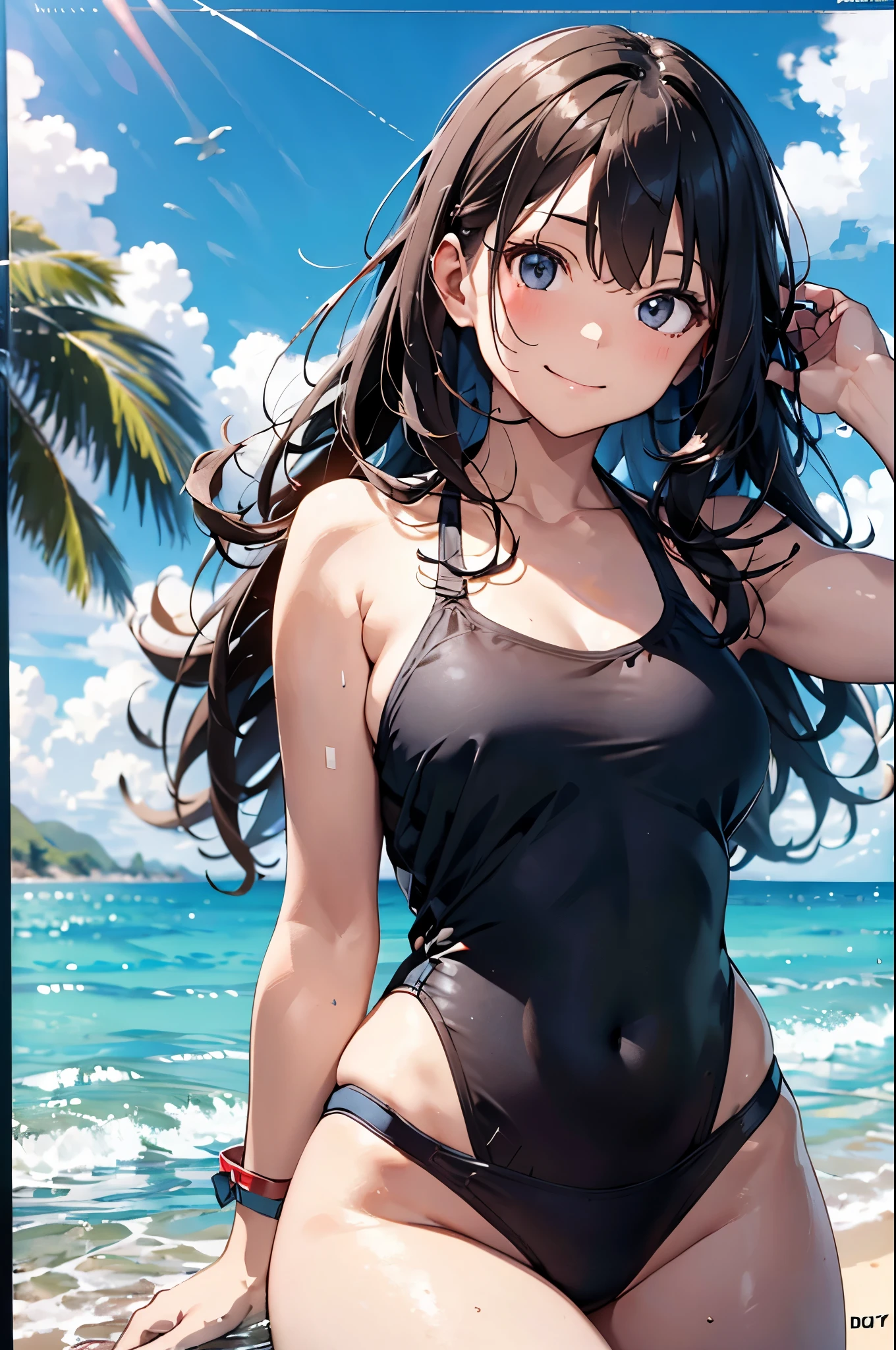 High resolution、4K,Create a realistic image of a beautiful woman in a swimsuit standing by the seaside. The woman has long, wavy hair, with sun-kissed skin, and is smiling warmly. She wears a stylish, modern bikini in a vibrant color, and the background shows a clear blue sky, gentle waves, and a sandy beach. The overall atmosphere is bright and summery.
Seaweed、Seaweed、Seaweed、Seaweed、Seaweed、Seaweed、Seaweed、