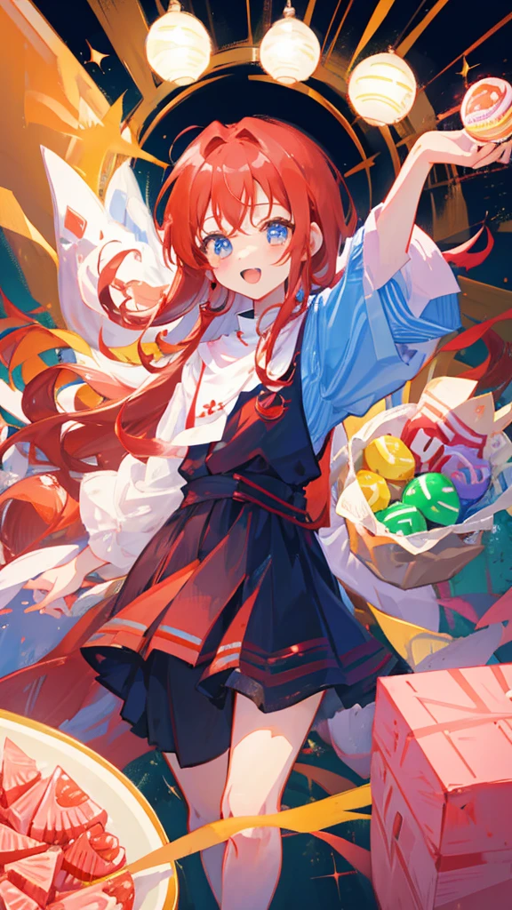 Image of Suou Tsukasa、I'm eating sweets、cute、Redhead、boy、Ensemble Stars!!