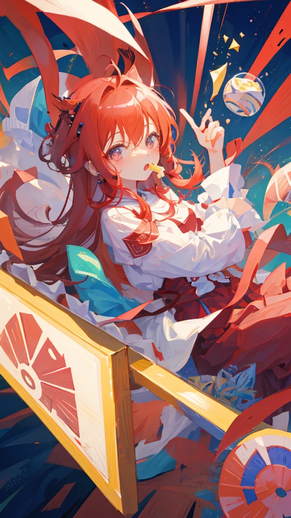 Image of Suou Tsukasa、I'm eating sweets、cute、Redhead、boy、Idol