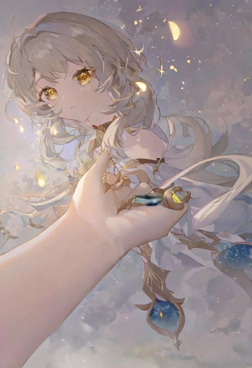 Super detailed,(Highest quality),((masterpiece)),(High resolution),original,Highly detailed 8k wallpaper,(Very delicate and beautiful),Highest_hand,anime, Genshin Impact   (/firefly\),Beautiful pupils,White background