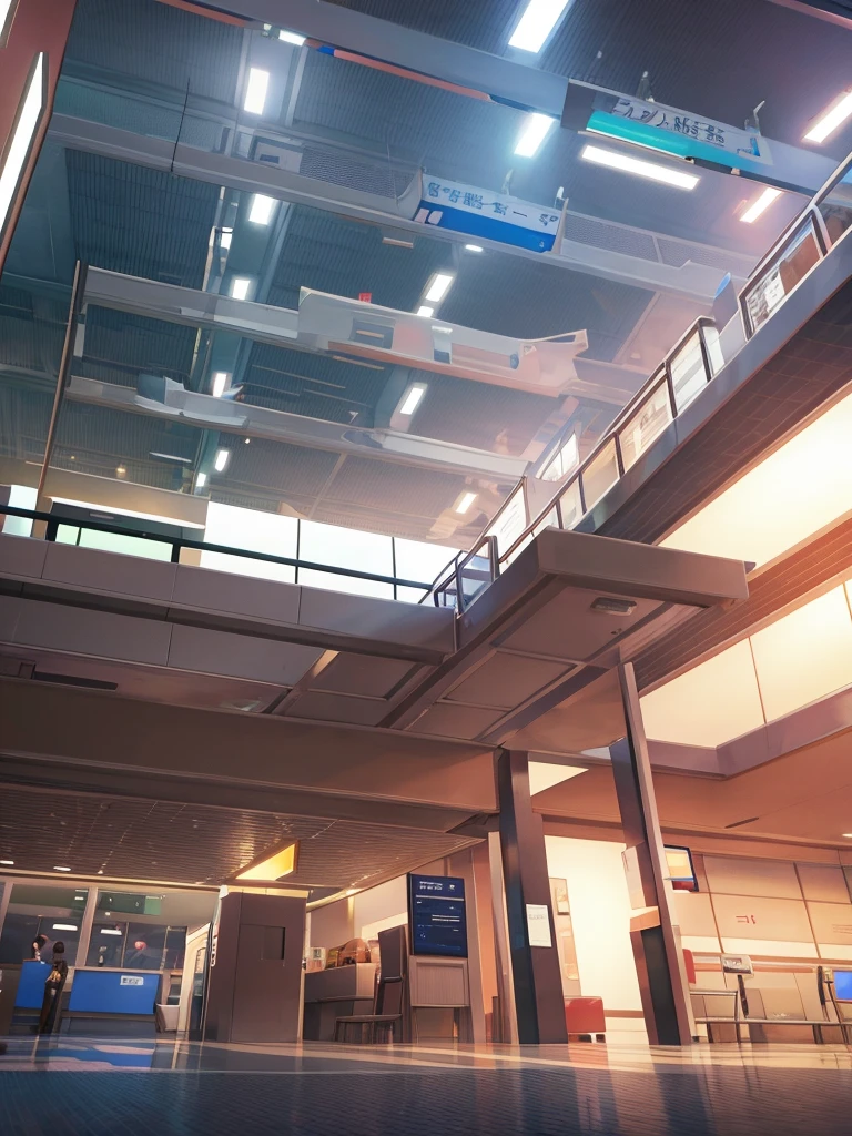 Airport Lobby、Horizontal angle
