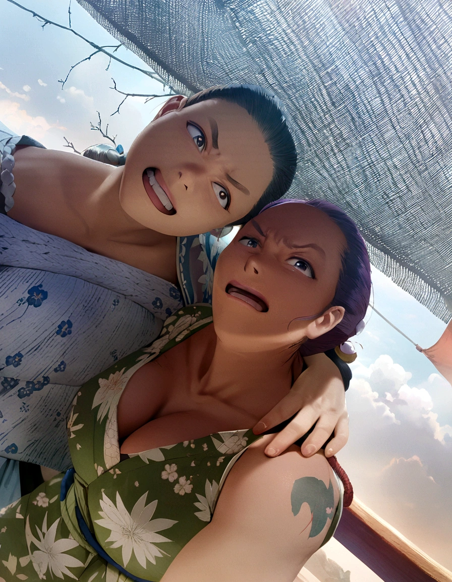 Japanese style anime manga