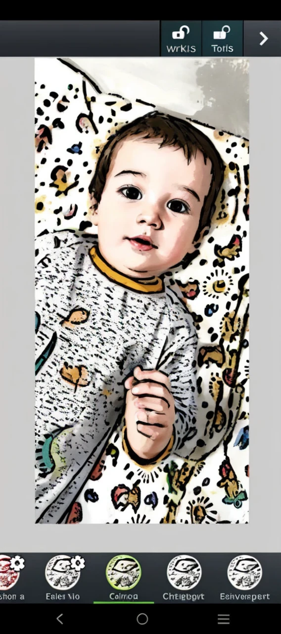 Make a formal work of art. The art should only contain colors, shape, lines and other visual elements, without any recognizable representations of things.