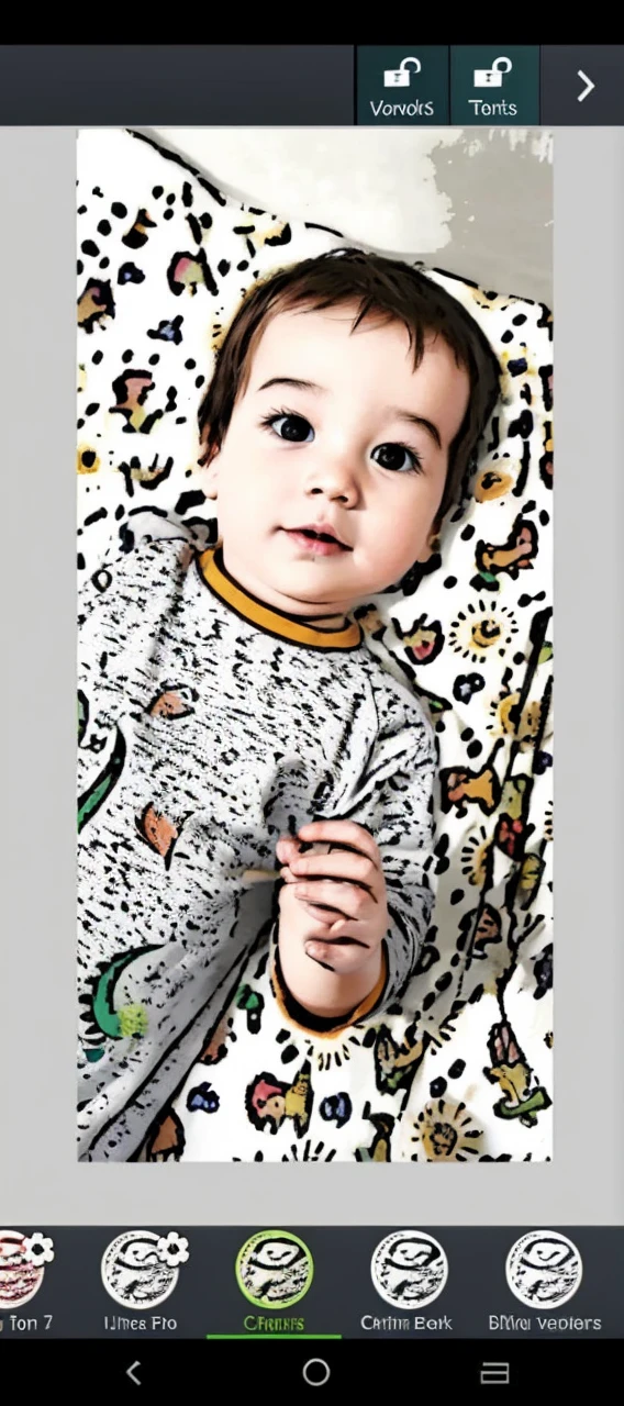 create a t shirt mock up, of a average looking 3 years old young european ??? wearing a white t shirt in a boho styled childrens room, sitting on the floor and playing, make it look like a real human creases in the face, no filters, all natural looking human skin