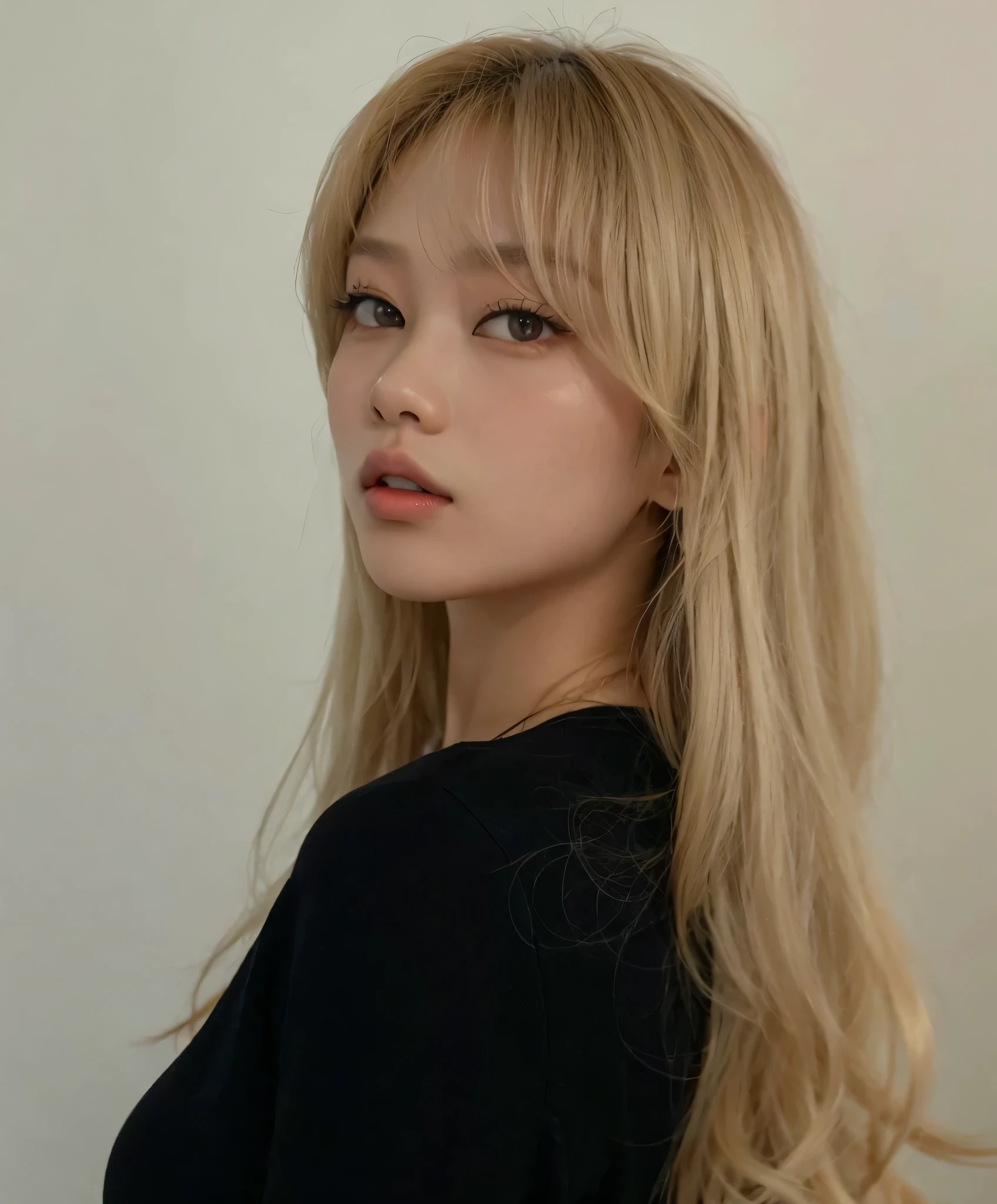 Jenni Blackpink HD with cute lips and huge, an Asian adult woman , beautiful hair, Arms pretty , seios grandes , fleshy lips, olhos bonitos, olhos bem bonitos