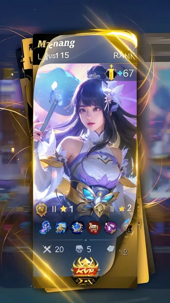 The image features a character from the mobile game \"Genshin Impact\" showcasing her abilities.