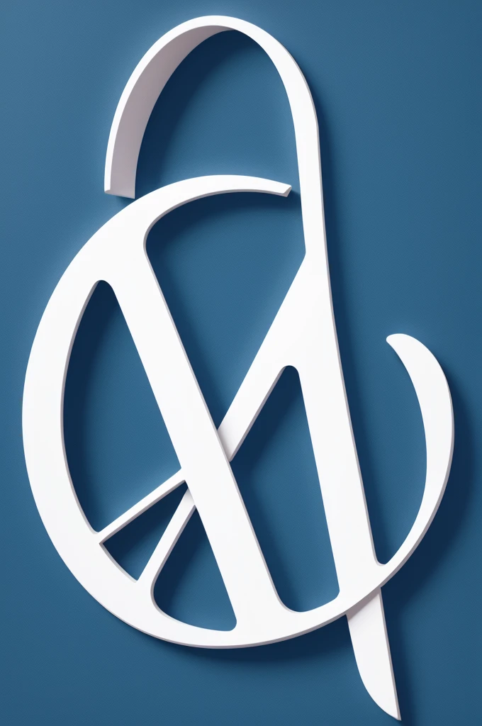 A logo with the letter M 